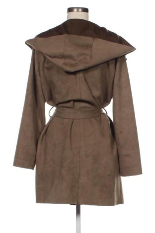 Damski płaszcz Zara, Rozmiar L, Kolor Brązowy, Cena 125,84 zł