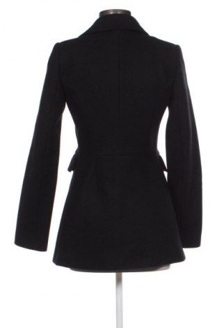 Дамско палто Zara, Размер M, Цвят Черен, Цена 68,02 лв.