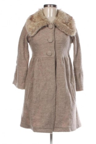 Damski płaszcz Zara, Rozmiar S, Kolor Beżowy, Cena 112,99 zł