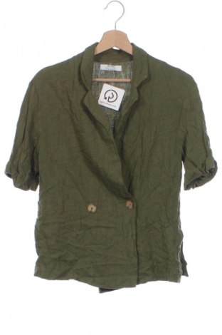 Damen Blazer Bershka, Größe XS, Farbe Grün, Preis € 17,99
