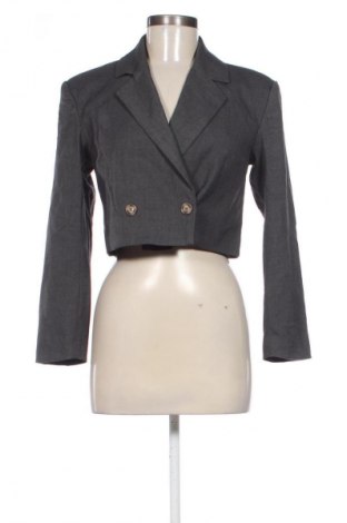 Дамско сако Cropp, Размер XS, Цвят Сив, Цена 184,30 лв.