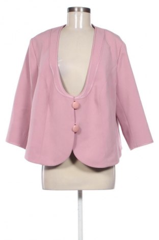 Γυναικείο σακάκι Gabriela Visconti, Μέγεθος 4XL, Χρώμα Σάπιο μήλο, Τιμή 24,49 €