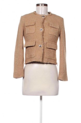 Дамско сако Mango, Размер XS, Цвят Бежов, Цена 55,00 лв.