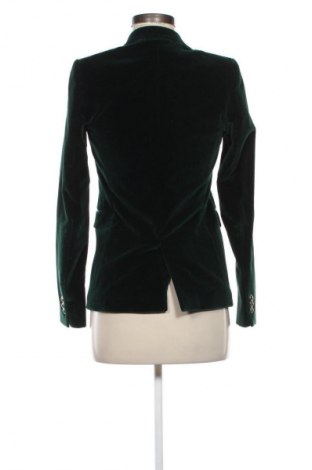 Γυναικείο σακάκι Massimo Dutti, Μέγεθος XS, Χρώμα Πράσινο, Τιμή 55,79 €