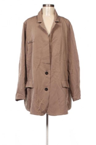 Női blézer SHEIN, Méret 4XL, Szín Barna, Ár 8 199 Ft