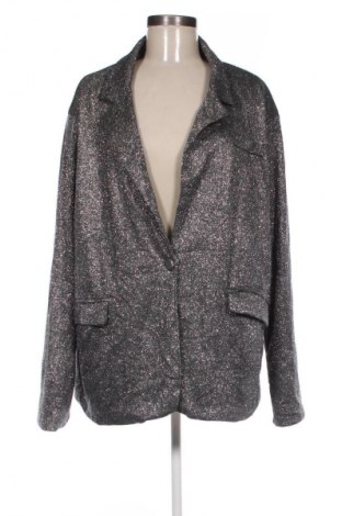 Дамско сако Unbranded, Размер XXL, Цвят Сребрист, Цена 48,00 лв.