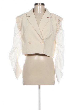 Damski żakiet Unbranded, Rozmiar L, Kolor ecru, Cena 107,99 zł