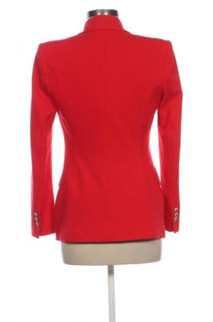 Дамско сако Zara, Размер XS, Цвят Червен, Цена 48,03 лв.