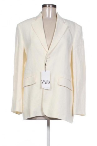 Damen Blazer Zara, Größe M, Farbe Beige, Preis € 55,20