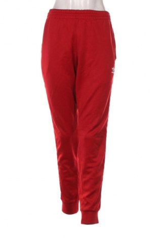 Damen Sporthose Adidas, Größe L, Farbe Rot, Preis 27,99 €