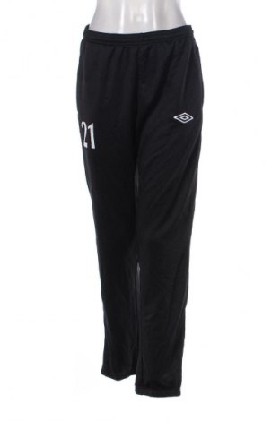 Γυναικείο αθλητικό παντελόνι Umbro, Μέγεθος M, Χρώμα Μαύρο, Τιμή 9,99 €