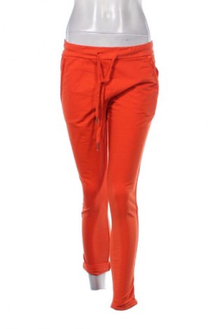 Pantaloni trening de femei Unbranded, Mărime S, Culoare Portocaliu, Preț 76,70 Lei
