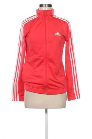 Bluză trening de femei Adidas, Mărime XS, Culoare Roșu, Preț 126,32 Lei