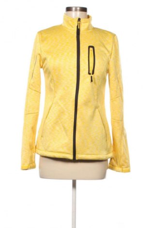 Γυναικεία αθλητική ζακέτα Crivit, Μέγεθος S, Χρώμα Κίτρινο, Τιμή 10,99 €