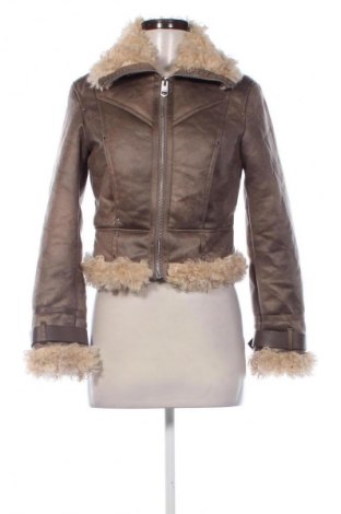 Damenjacke Bershka, Größe XS, Farbe Braun, Preis 34,99 €