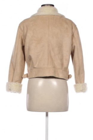 Dámska bunda  Bershka, Veľkosť S, Farba Béžová, Cena  24,49 €