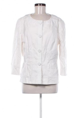 Дамско яке Betty Jackson, Размер XL, Цвят Бял, Цена 89,18 лв.