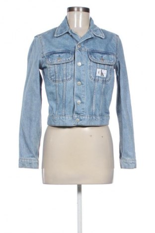 Damenjacke Calvin Klein Jeans, Größe S, Farbe Blau, Preis 34,79 €