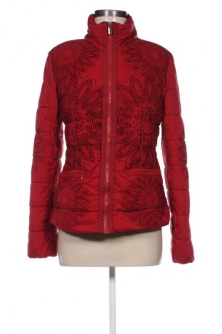 Γυναικείο μπουφάν Desigual, Μέγεθος M, Χρώμα Κόκκινο, Τιμή 59,34 €