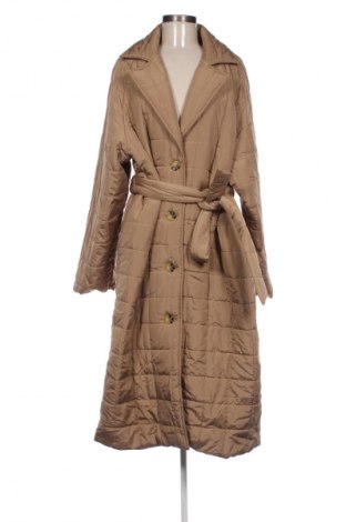 Γυναικείο μπουφάν Gina Tricot, Μέγεθος L, Χρώμα  Μπέζ, Τιμή 15,99 €