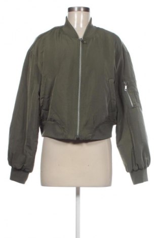 Дамско яке Stradivarius, Размер L, Цвят Зелен, Цена 21,98 €