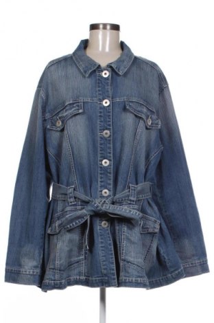 Kurtka damska Ulla Popken, Rozmiar 4XL, Kolor Niebieski, Cena 338,51 zł