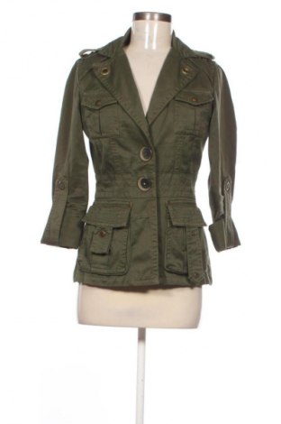 Дамско яке Zara, Размер S, Цвят Зелен, Цена 21,99 лв.