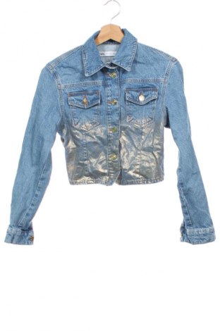 Дамско яке Zara, Размер XS, Цвят Златист, Цена 14,82 €