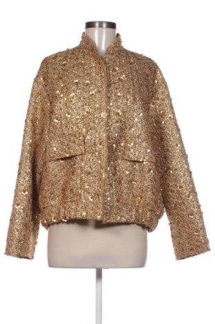 Γυναικείο μπουφάν Zara, Μέγεθος XS, Χρώμα Χρυσαφί, Τιμή 55,20 €