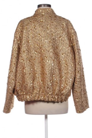 Γυναικείο μπουφάν Zara, Μέγεθος XS, Χρώμα Χρυσαφί, Τιμή 55,20 €