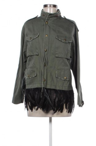 Kurtka damska Zara, Rozmiar S, Kolor Zielony, Cena 112,36 zł
