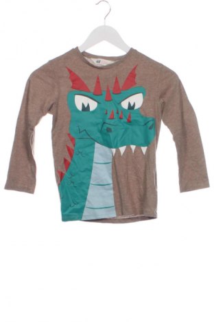 Dziecięca bluzka H&M, Rozmiar 5-6y/ 116-122 cm, Kolor Beżowy, Cena 27,59 zł