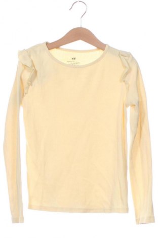 Детска блуза H&M, Размер 6-7y/ 122-128 см, Цвят Жълт, Цена 11,73 лв.