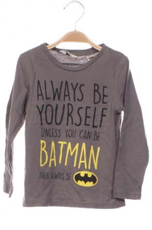 Dziecięca bluzka H&M, Rozmiar 2-3y/ 98-104 cm, Kolor Szary, Cena 27,59 zł