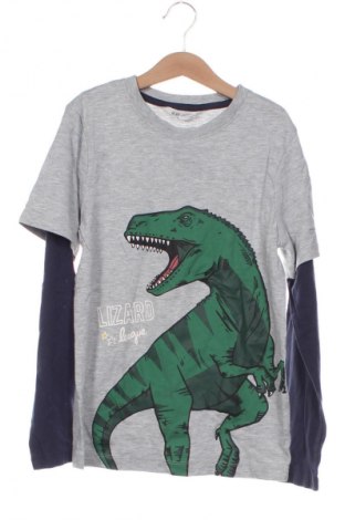 Kinder Shirt H&M, Größe 8-9y/ 134-140 cm, Farbe Grau, Preis € 6,14
