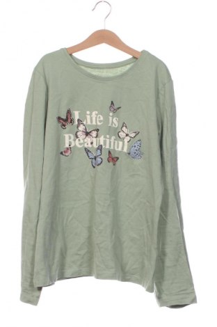 Dziecięca bluzka Primark, Rozmiar 12-13y/ 158-164 cm, Kolor Zielony, Cena 27,59 zł