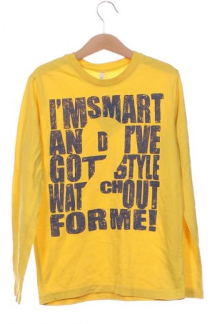 Dětská halenka  United Colors Of Benetton, Velikost 8-9y/ 134-140 cm, Barva Žlutá, Cena  291,00 Kč