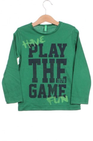 Dětská halenka  United Colors Of Benetton, Velikost 3-4y/ 104-110 cm, Barva Zelená, Cena  291,00 Kč