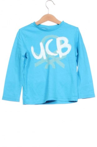 Dětská halenka  United Colors Of Benetton, Velikost 3-4y/ 104-110 cm, Barva Modrá, Cena  291,00 Kč