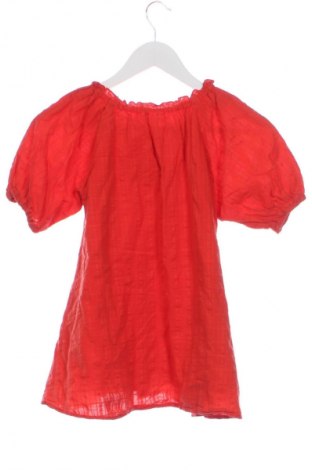 Детска блуза Zara, Размер 6-7y/ 122-128 см, Цвят Червен, Цена 14,06 лв.