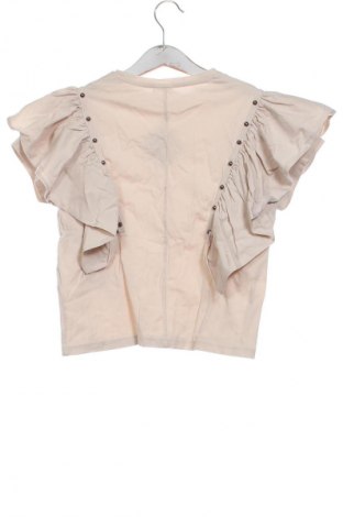 Dziecięca bluzka Zara, Rozmiar 7-8y/ 128-134 cm, Kolor Beżowy, Cena 32,32 zł