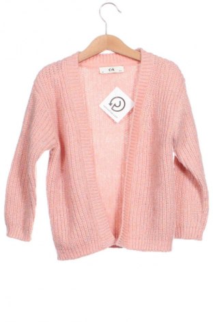 Детска жилетка C&A, Размер 3-4y/ 104-110 см, Цвят Розов, Цена 17,10 лв.