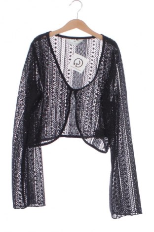 Pulover cu nasturi pentru copii H&M, Mărime 12-13y/ 158-164 cm, Culoare Negru, Preț 44,74 Lei