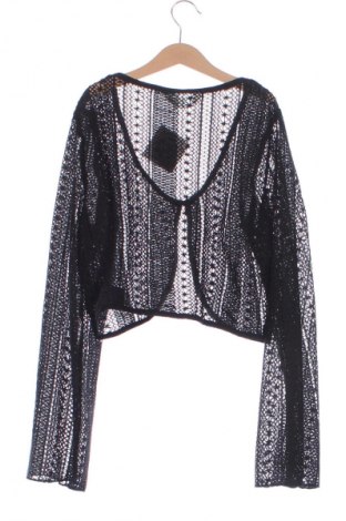 Pulover cu nasturi pentru copii H&M, Mărime 12-13y/ 158-164 cm, Culoare Negru, Preț 44,74 Lei