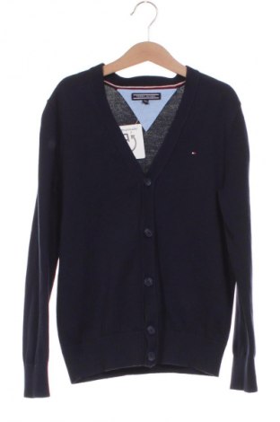 Kinder Strickjacke Tommy Hilfiger, Größe 8-9y/ 134-140 cm, Farbe Blau, Preis € 38,01