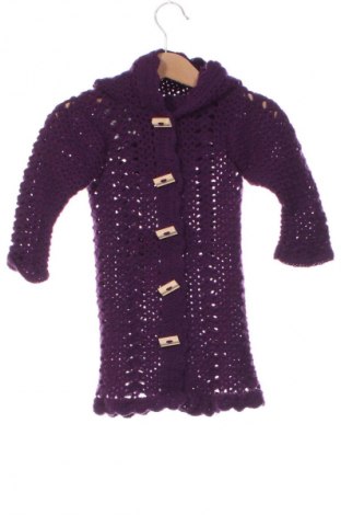 Pulover cu nasturi pentru copii Unbranded, Mărime 18-24m/ 86-98 cm, Culoare Mov, Preț 46,30 Lei