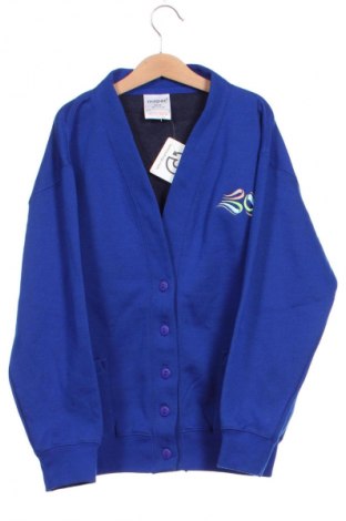 Dziecięcy kardigan Unbranded, Rozmiar 10-11y/ 146-152 cm, Kolor Niebieski, Cena 74,25 zł