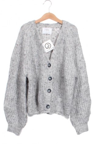 Детска жилетка Zara, Размер 12-13y/ 158-164 см, Цвят Сив, Цена 14,99 лв.