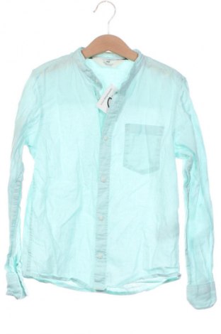 Dziecięca koszula H&M, Rozmiar 7-8y/ 128-134 cm, Kolor Niebieski, Cena 27,59 zł