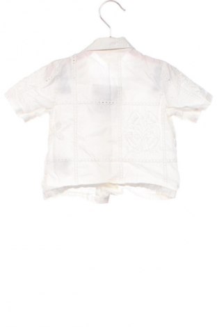 Детска риза H&M, Размер 3-6m/ 62-68 см, Цвят Бял, Цена 12,00 лв.